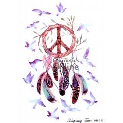 Tatuaje temporare pentru corp HENNA HB 632